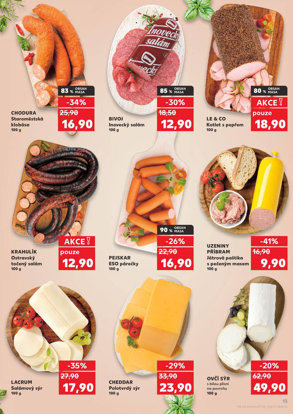 Leták Kaufland - Kaufland 15.7. - 21.7. - Kaufland - Ostrov - Jáchymovská - strana 15 Leták Kaufland - Kaufland 15.7. - 21.7. - Kaufland - Ostrov - Jáchymovská - strana 15