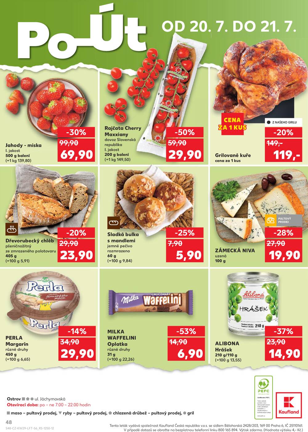 Kaufland 15.7. - 21.7. - Kaufland - Ostrov - Jáchymovská