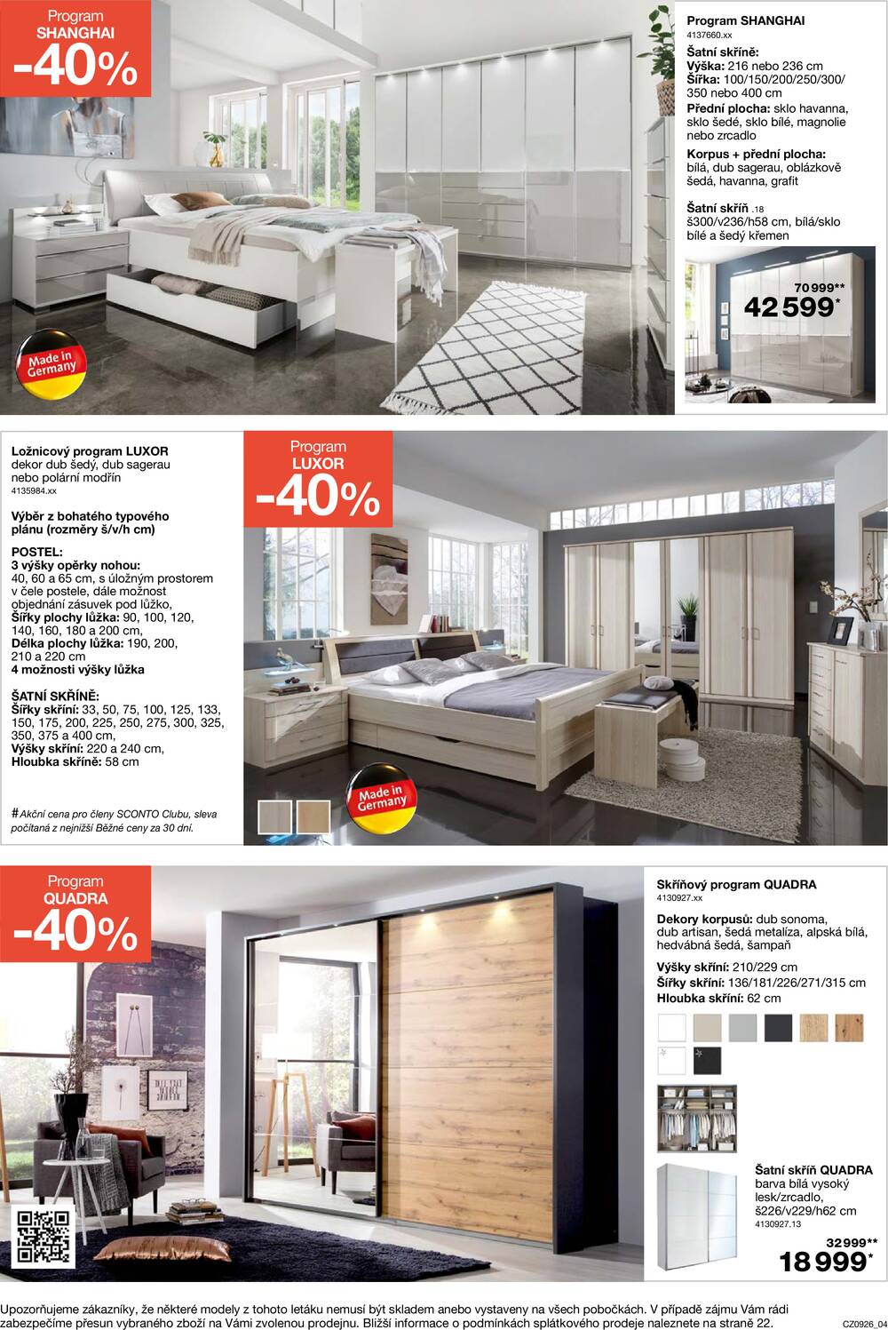Leták SCONTO Nábytek - Sconto nábytek od 15.7. do 4.8.2026 - strana 4