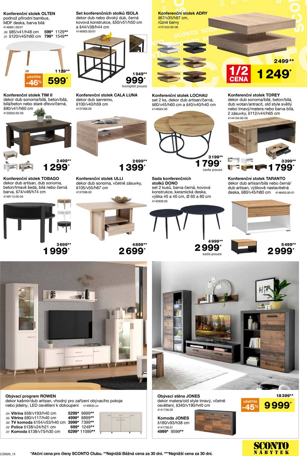 Leták SCONTO Nábytek - Sconto nábytek od 15.7. do 4.8.2026 - strana 13 Leták SCONTO Nábytek - Sconto nábytek od 15.7. do 4.8.2026 - strana 13