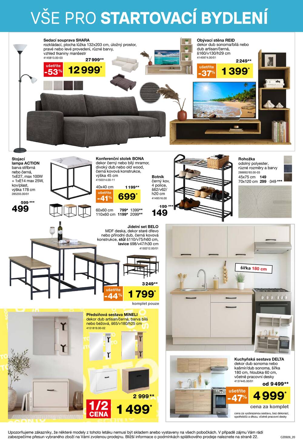 Leták SCONTO Nábytek - Sconto nábytek od 15.7. do 4.8.2026 - strana 20 Leták SCONTO Nábytek - Sconto nábytek od 15.7. do 4.8.2026 - strana 20