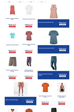 leták Intersport