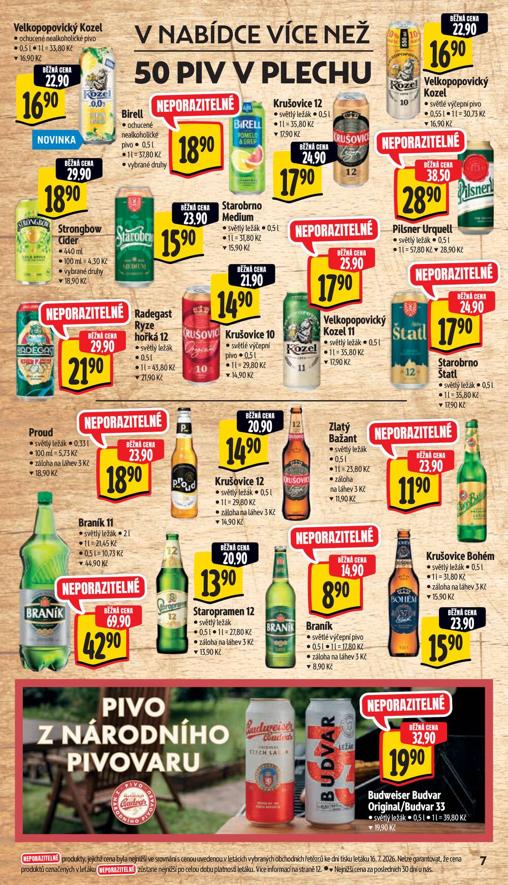 Leták Albert - Albert Supermarket Jihomoravský od 22.7. do 28.7.2026 - strana 13 Leták Albert - Albert Supermarket Jihomoravský od 22.7. do 28.7.2026 - strana 13