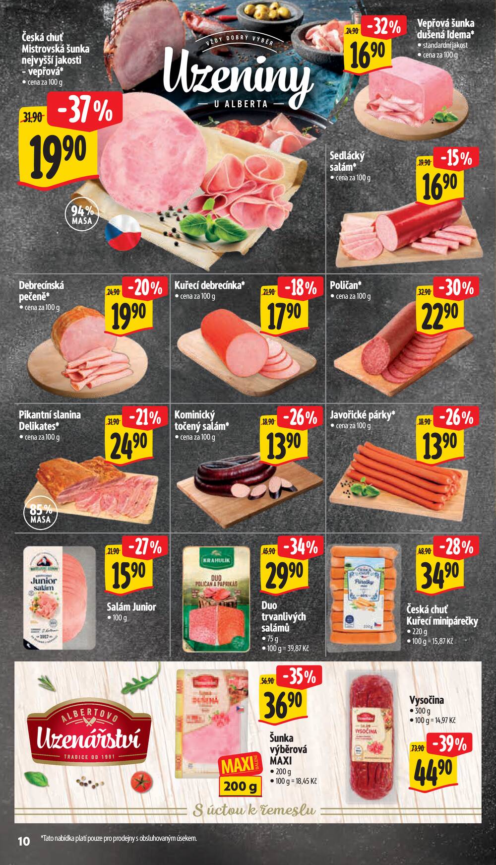 Leták Albert - Albert Supermarket Jihomoravský od 22.7. do 28.7.2026 - strana 18 Leták Albert - Albert Supermarket Jihomoravský od 22.7. do 28.7.2026 - strana 18