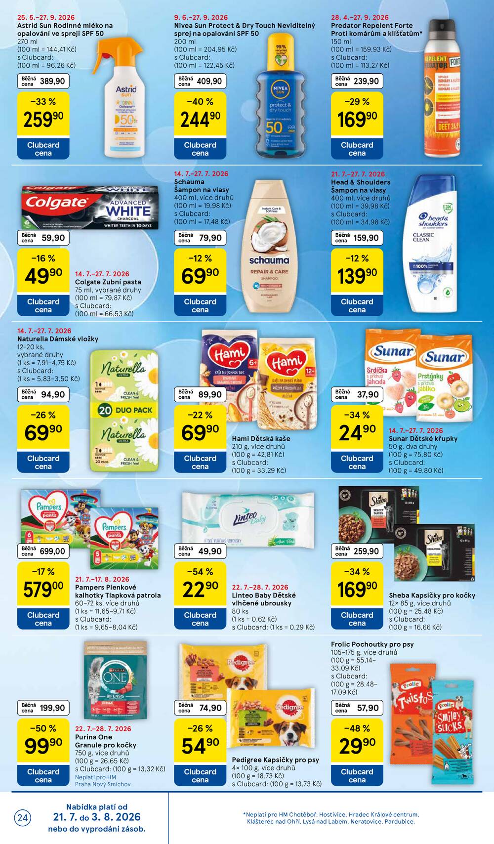 Leták Tesco - Tesco hypermarkety od 22.7. do 28.7.2026 - strana 24 Leták Tesco - Tesco hypermarkety od 22.7. do 28.7.2026 - strana 24
