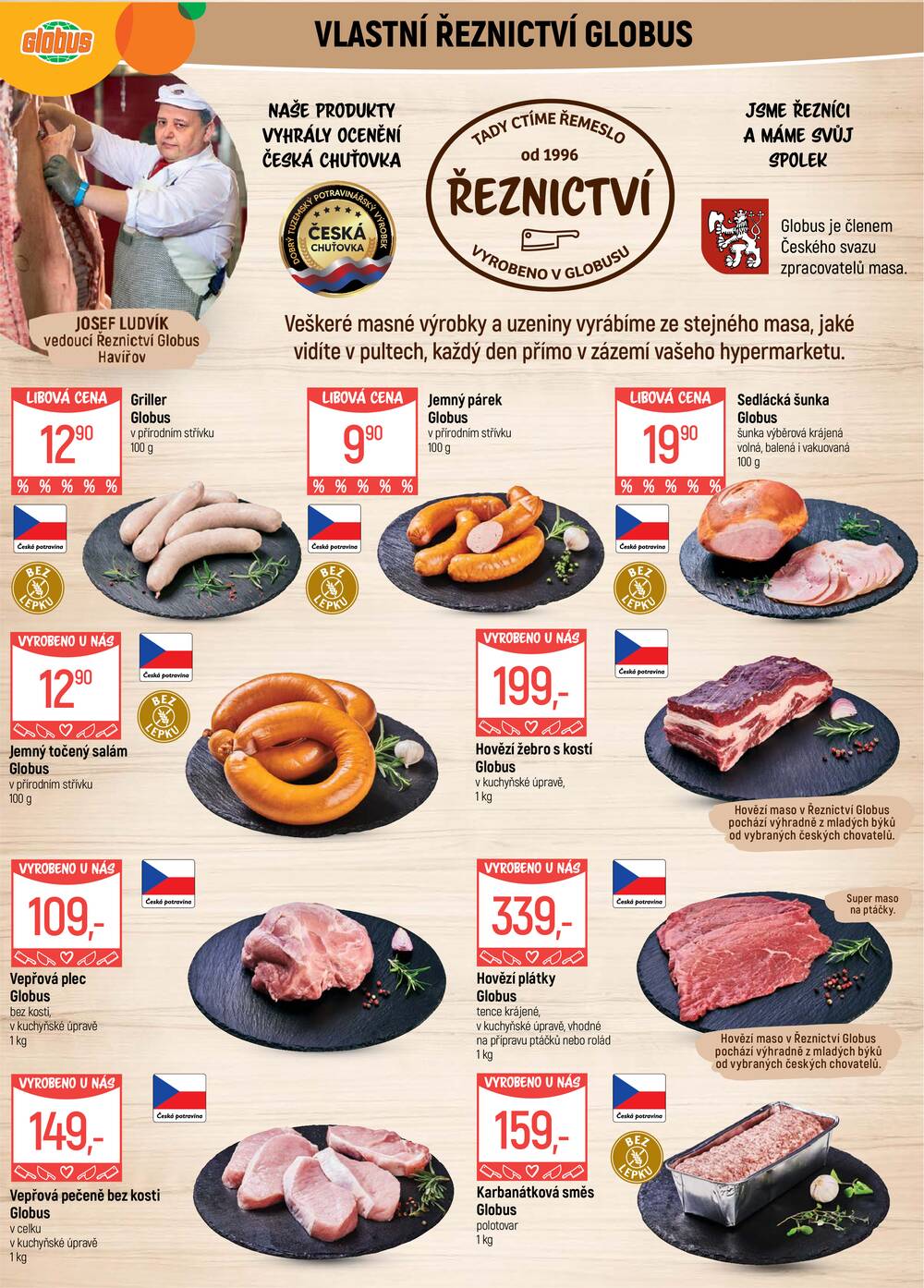Akční leták Globus 22.7. - 28.7.2026 - Globus Havířov