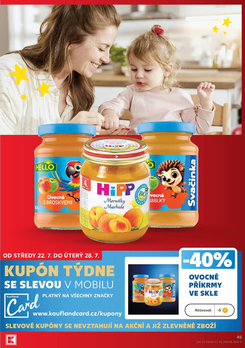 Leták Kaufland - Kaufland 22.7. - 28.7. - Kaufland - Rokycany - strana 45