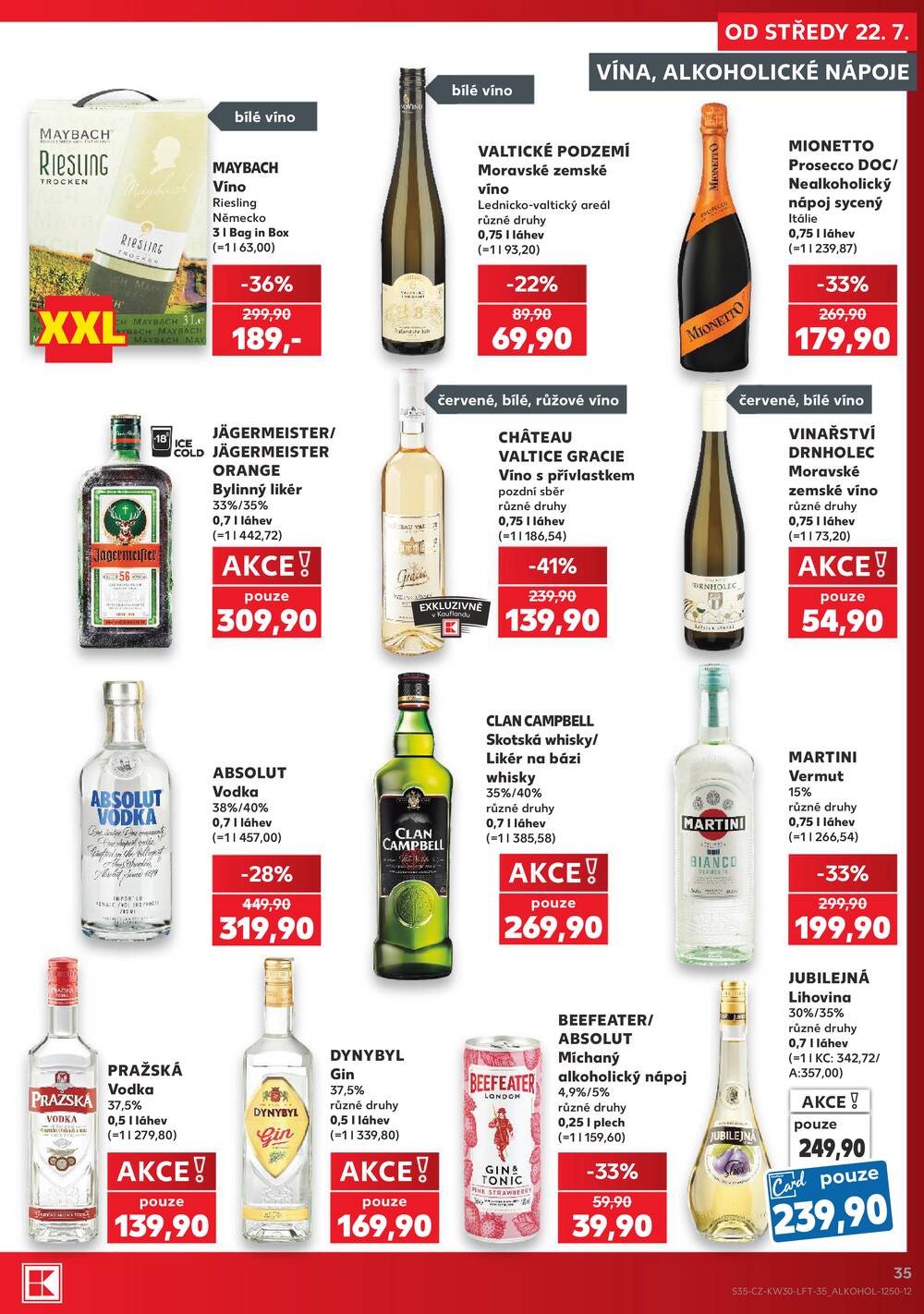 Kaufland 22.7. - 28.7. - Kaufland - Lovosice (Siřejovická)