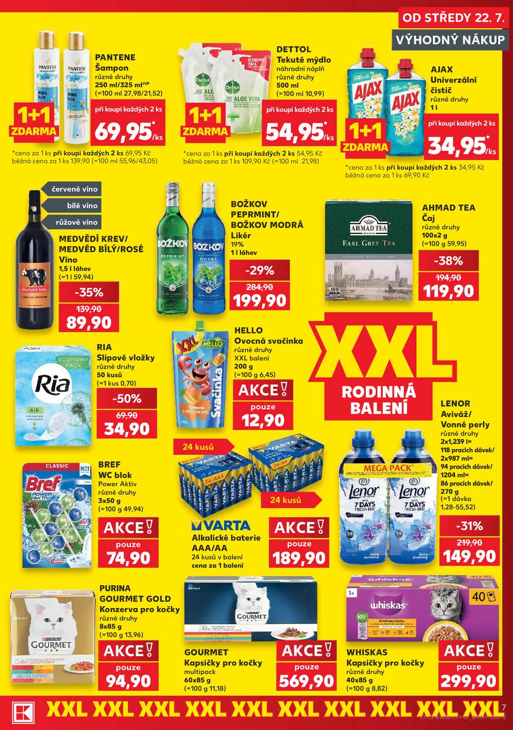 Kaufland 22.7. - 28.7. - Kaufland - Třinec - Lyžbice
