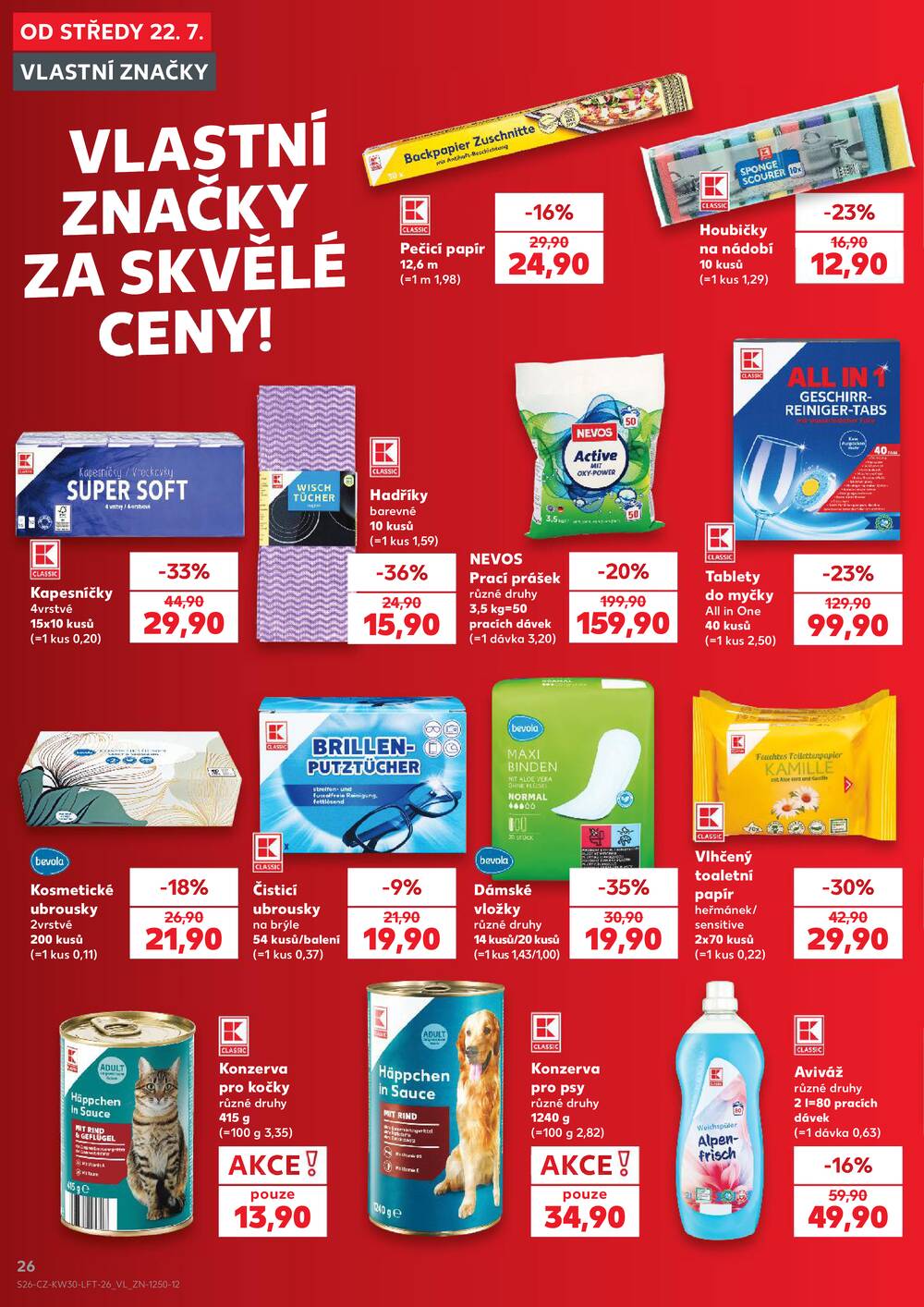 Kaufland 22.7. - 28.7. - Kaufland - Prostějov (Olomoucká)