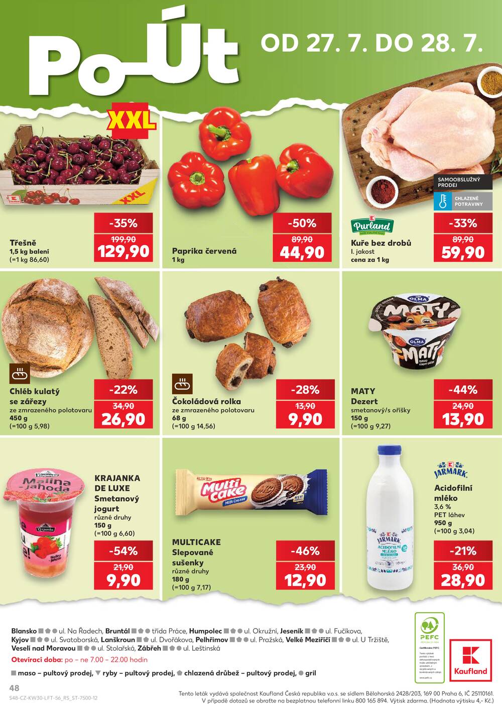 Kaufland 22.7. - 28.7. - Kaufland Humpolec