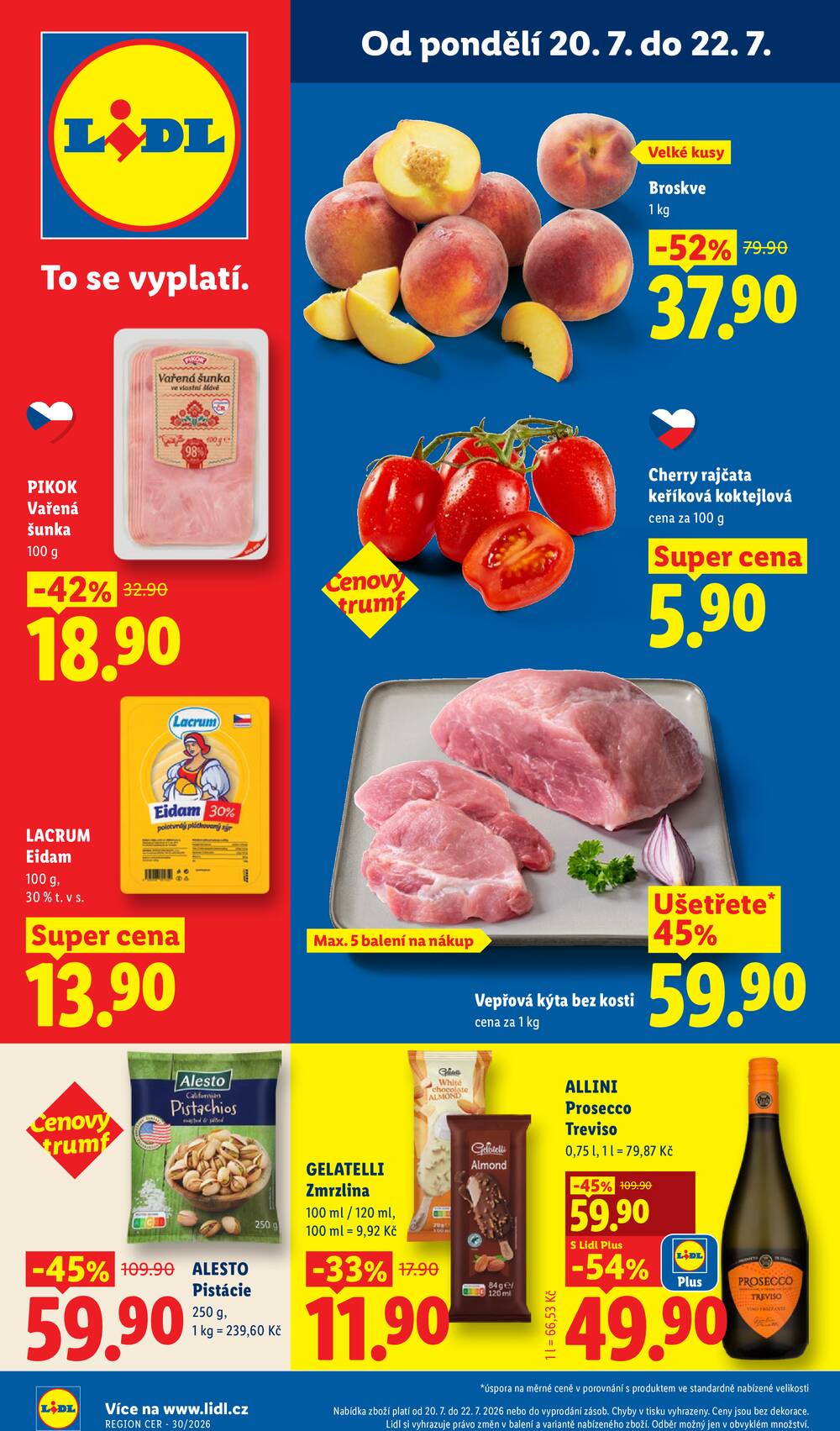 Leták Lidl - Lidl od 20.7. do 22.7.2026 - strana 1 Leták Lidl - Lidl od 20.7. do 22.7.2026 - strana 1