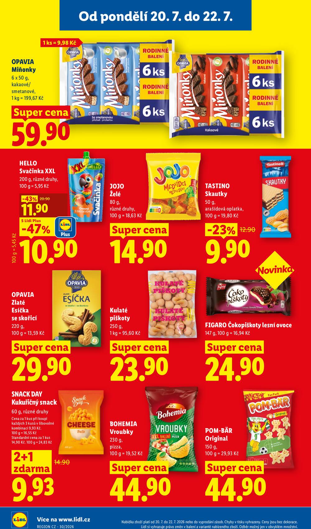 Lidl od 20.7. do 22.7.2026