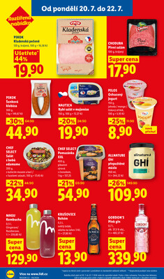 Lidl od 20.7. do 22.7.2026