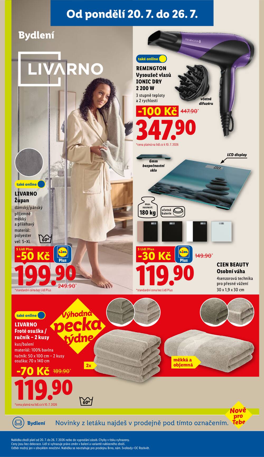 Leták Lidl - Lidl Spotřební zboží 20.7. - 26.7. - strana 3 Leták Lidl - Lidl Spotřební zboží 20.7. - 26.7. - strana 3