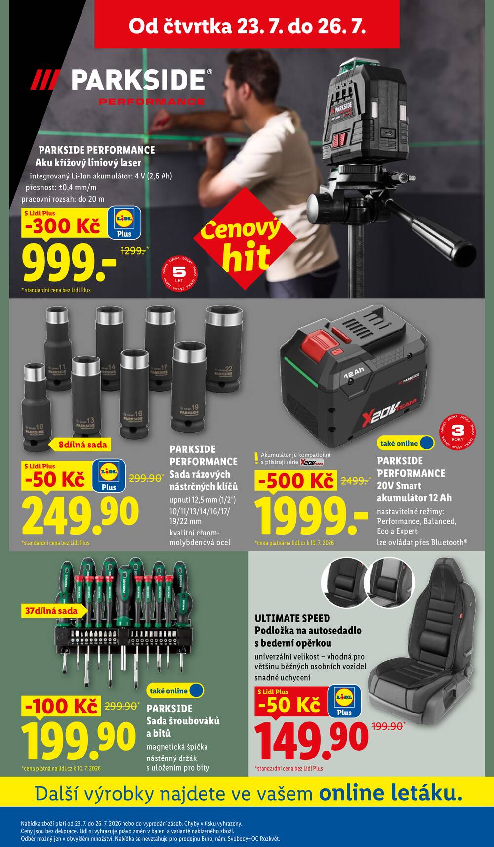 Leták Lidl - Lidl Spotřební zboží 20.7. - 26.7. - strana 23
