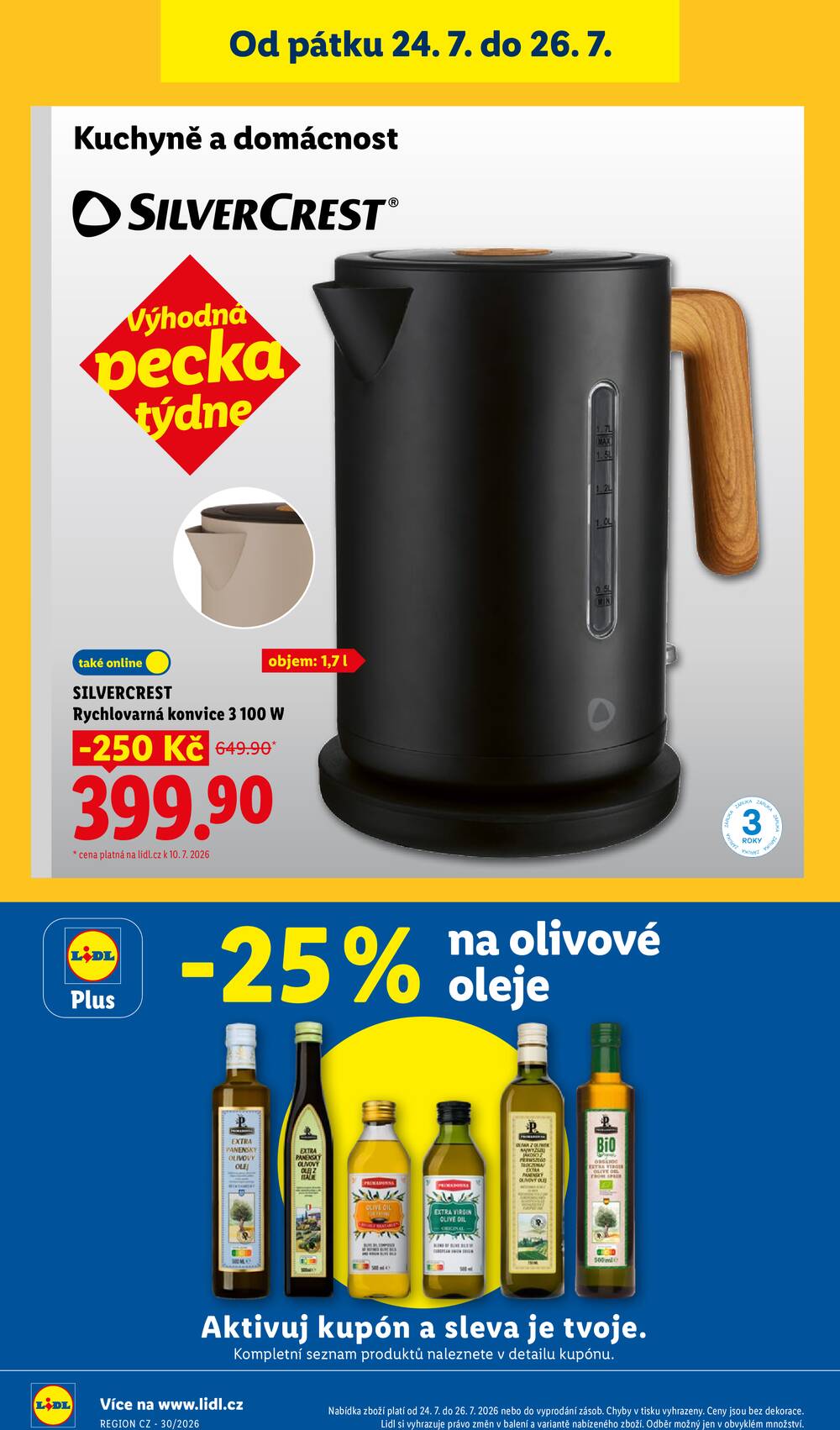 Leták Lidl - Lidl Spotřební zboží 20.7. - 26.7. - strana 26 Leták Lidl - Lidl Spotřební zboží 20.7. - 26.7. - strana 26