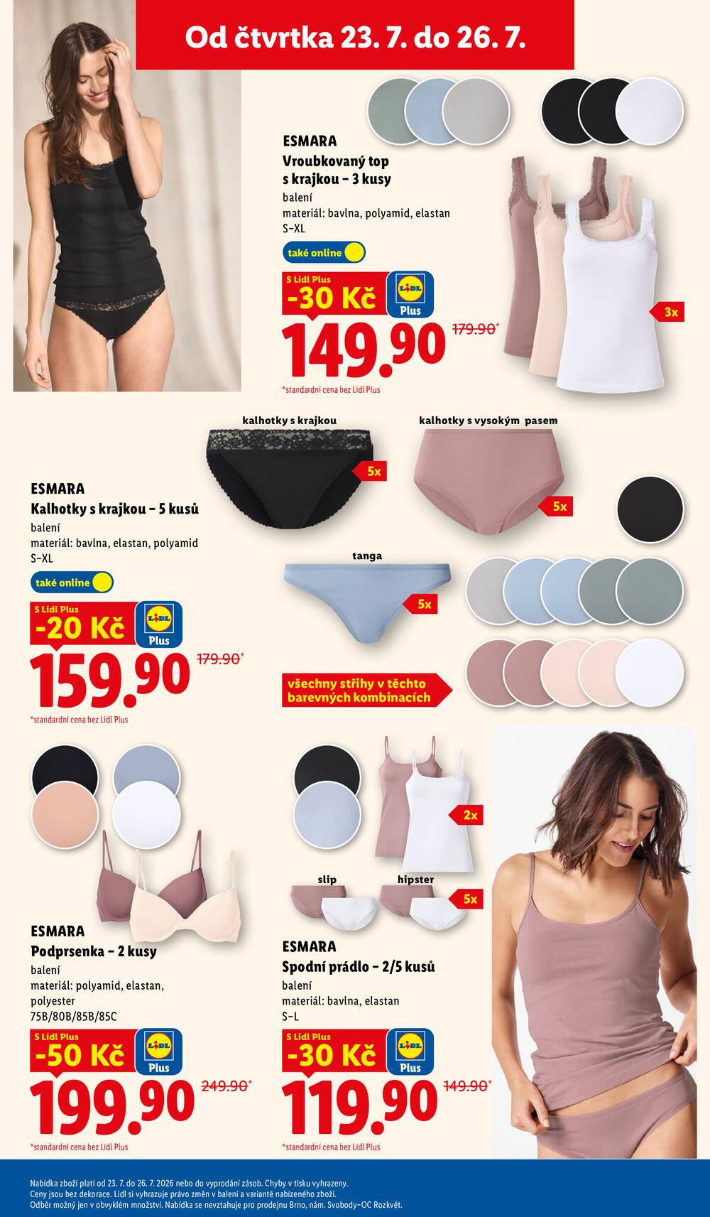 Lidl Čtvrtek od 23.7. do 26.7.2026