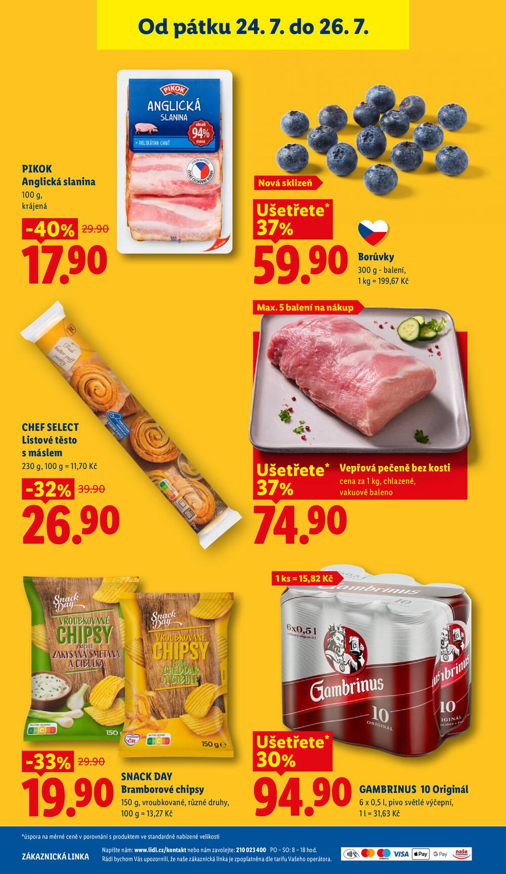 Lidl Čtvrtek od 23.7. do 26.7.2026
