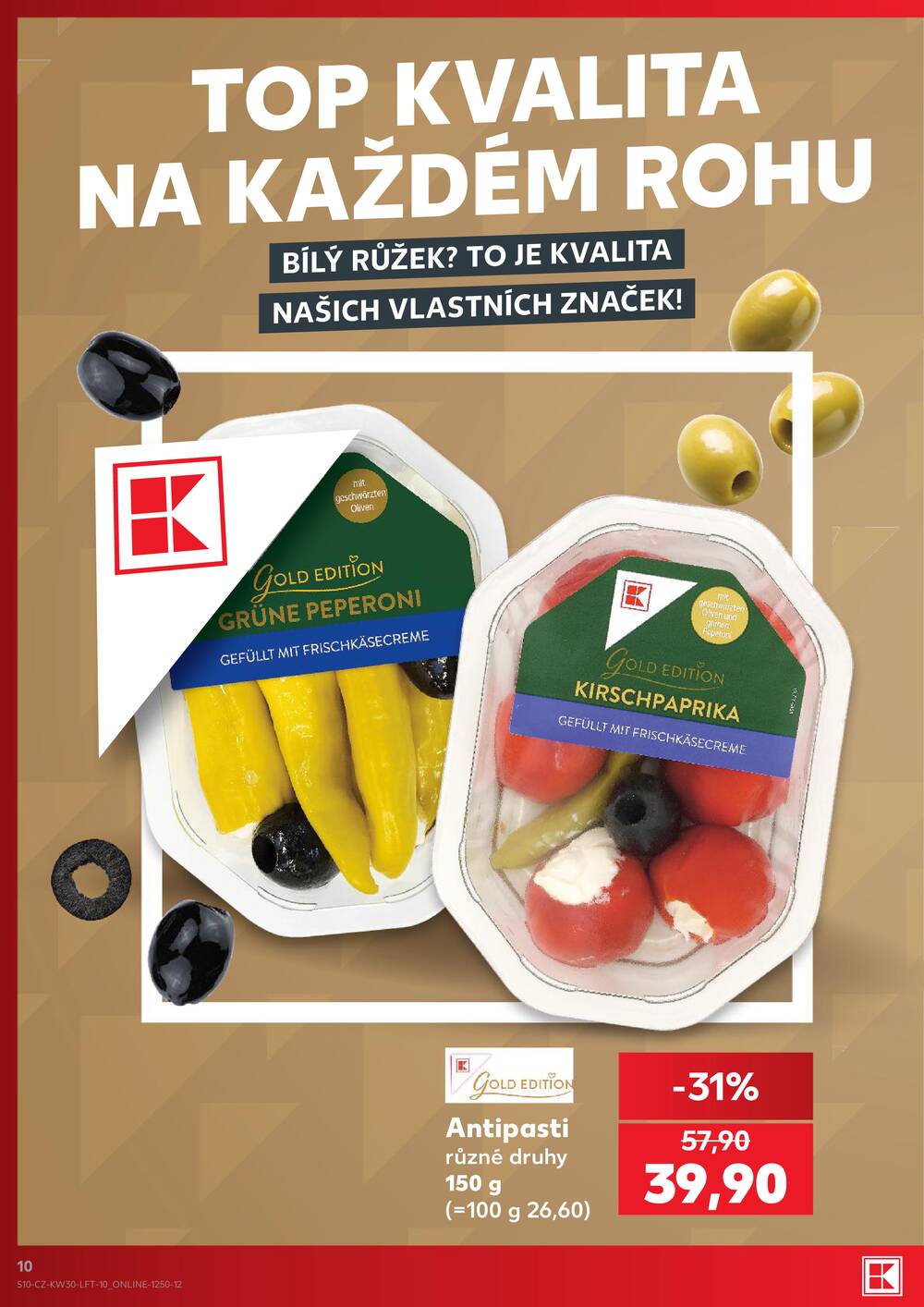 Leták Kaufland - Kaufland 22.7. - 28.7. - Kaufland - Chomutov - centrum - strana 10