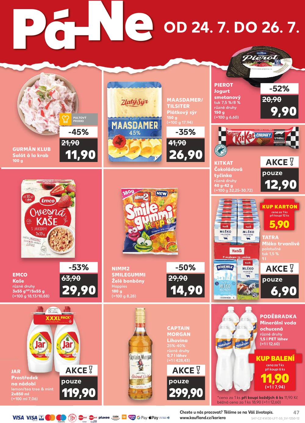 Leták Kaufland - Kaufland 22.7. - 28.7. - Kaufland - Chomutov - centrum - strana 47 Leták Kaufland - Kaufland 22.7. - 28.7. - Kaufland - Chomutov - centrum - strana 47