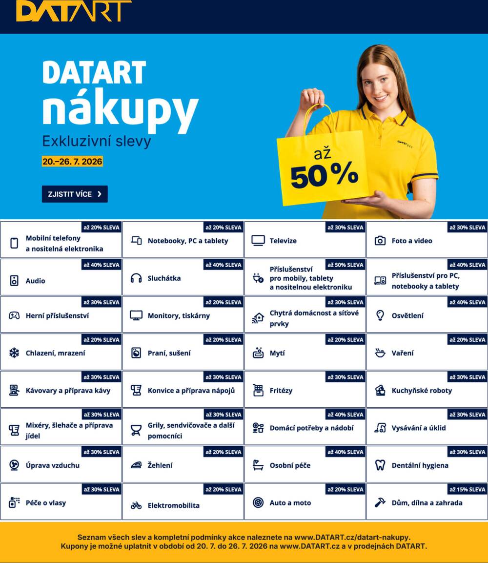 DATART od 20.7. do 26.7.2026