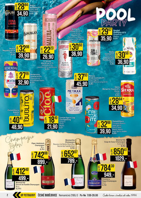 JIP Cash & Carry Brno, Praha, Ostrava, Jilemnice, Pardubice, Ostrava, Karlovy Vary, Olomouc a Zlín od 22.7. do 28.7.2026