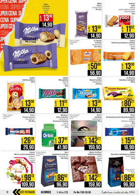 JIP Cash & Carry České Budějovice, Most, Náchod, Polička, Sušice a Svoboda nad Úpou od 22.7. do 28.7.2026