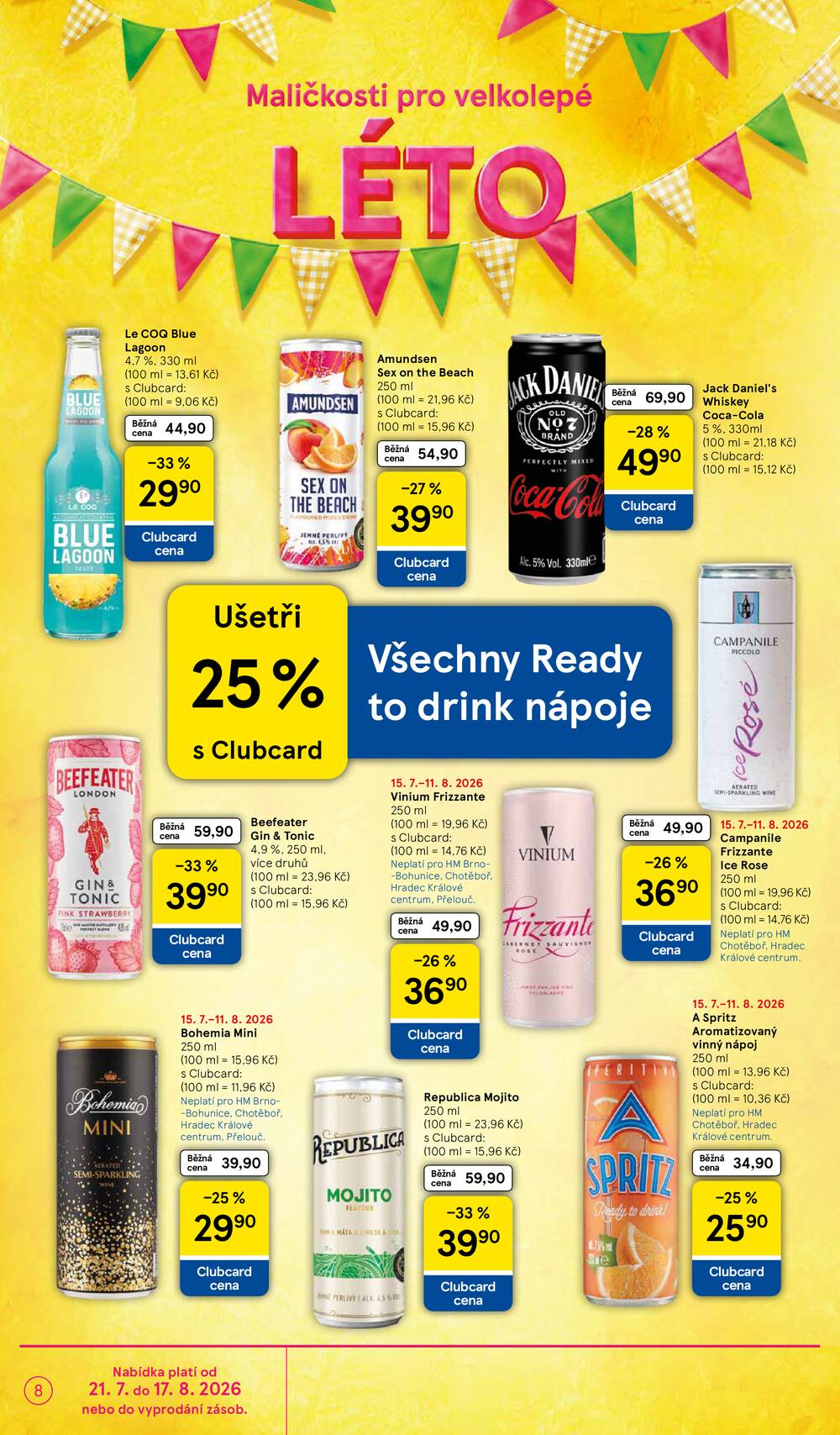 Leták Tesco - Tesco hypermarkety od 29.7. do 4.8.2026 - strana 8