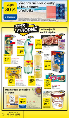 Tesco hypermarkety od 29.7. do 4.8.2026