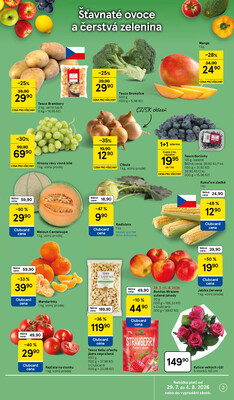 Tesco hypermarkety od 29.7. do 4.8.2026