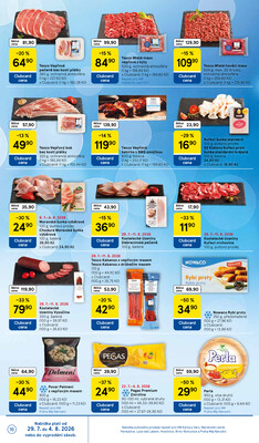 Tesco hypermarkety od 29.7. do 4.8.2026