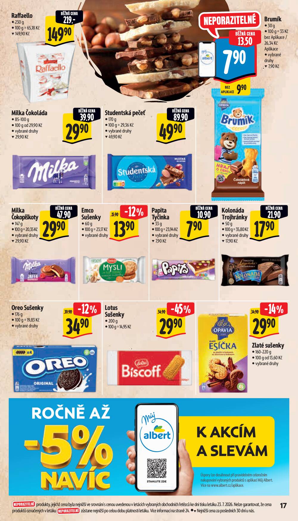 Albert Supermarket od 29.7. do 4.8.2026