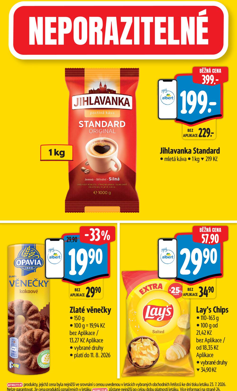 Leták Albert - Albert Supermarket Jihomoravský od 29.7. do 4.8.2026 - strana 5