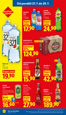 Lidl od 27.7. do 29.7.2026