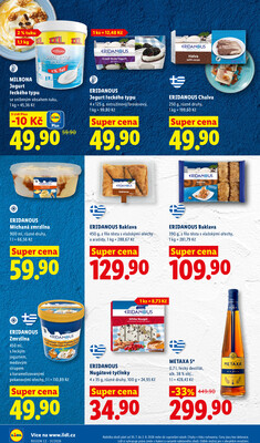 Lidl Čtvrtek od 30.7. do 2.8.2026