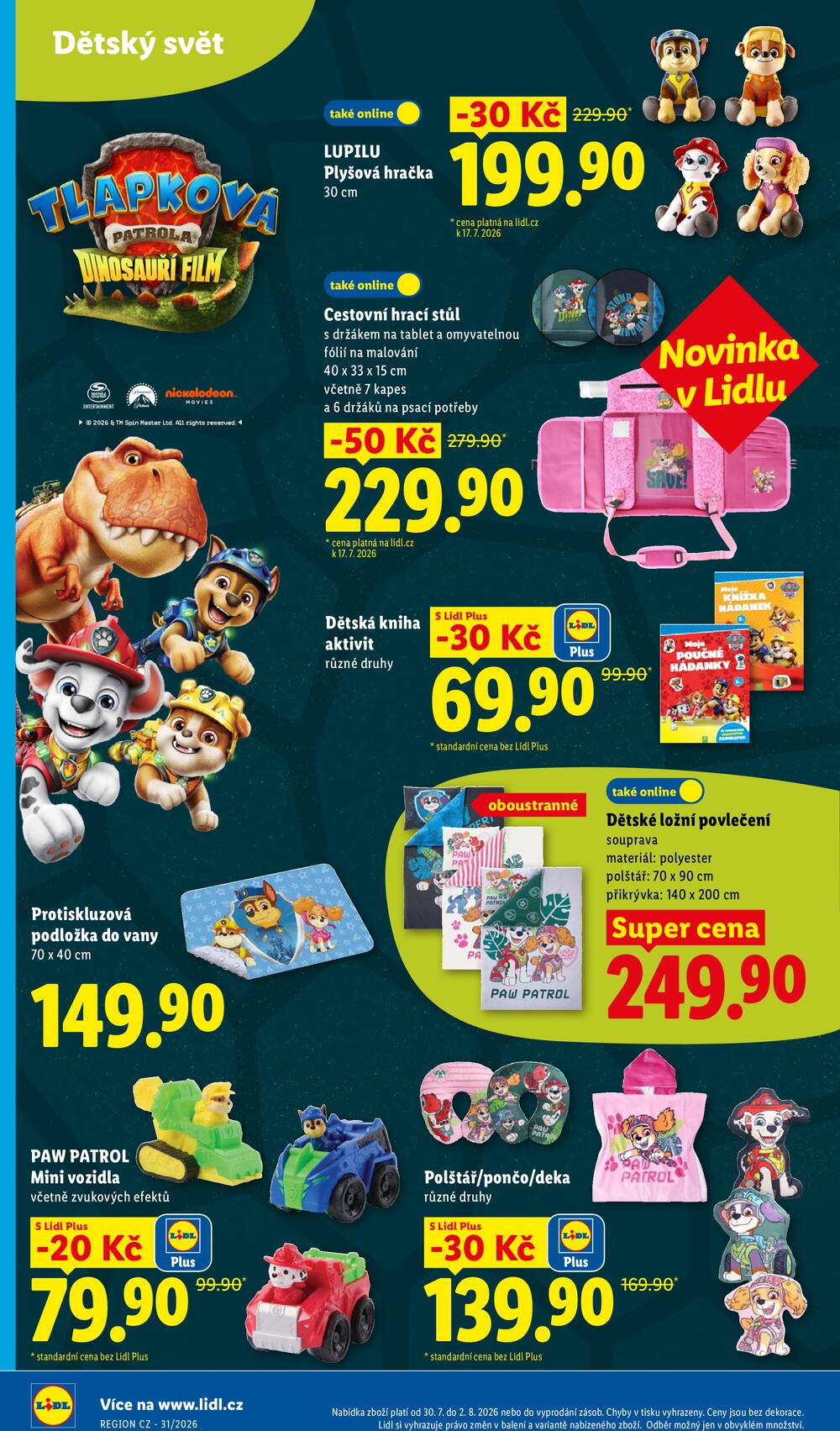 Lidl Spotřební zboží 27.7. - 2.8.