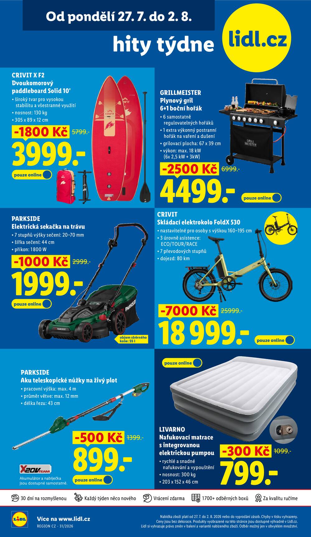 Lidl Spotřební zboží 27.7. - 2.8.