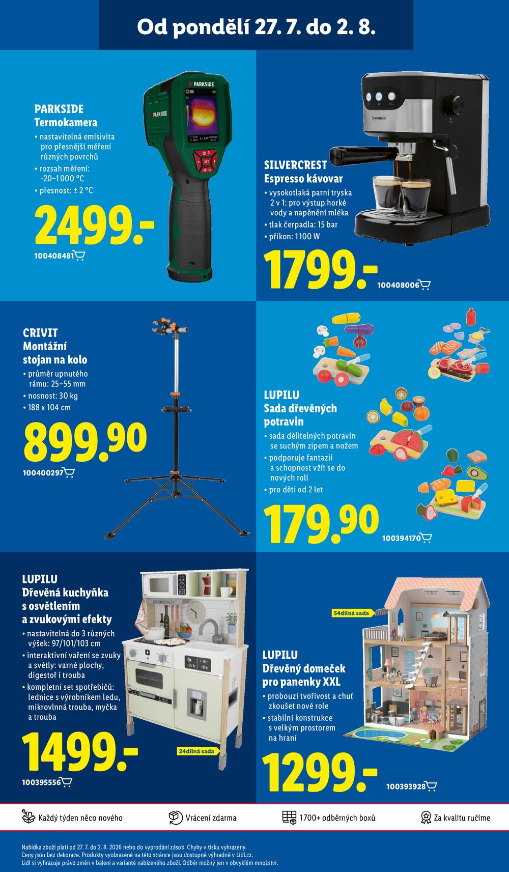 Lidl Spotřební zboží 27.7. - 2.8.