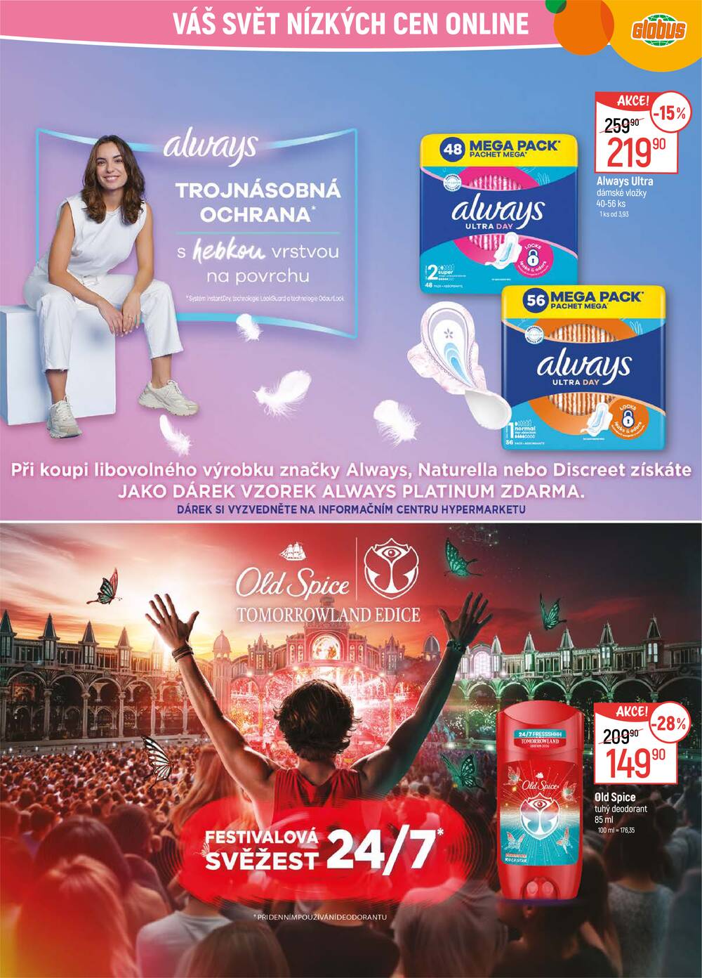 Akční leták Globus 29.7. - 4.8.2026 - Globus Ostrava