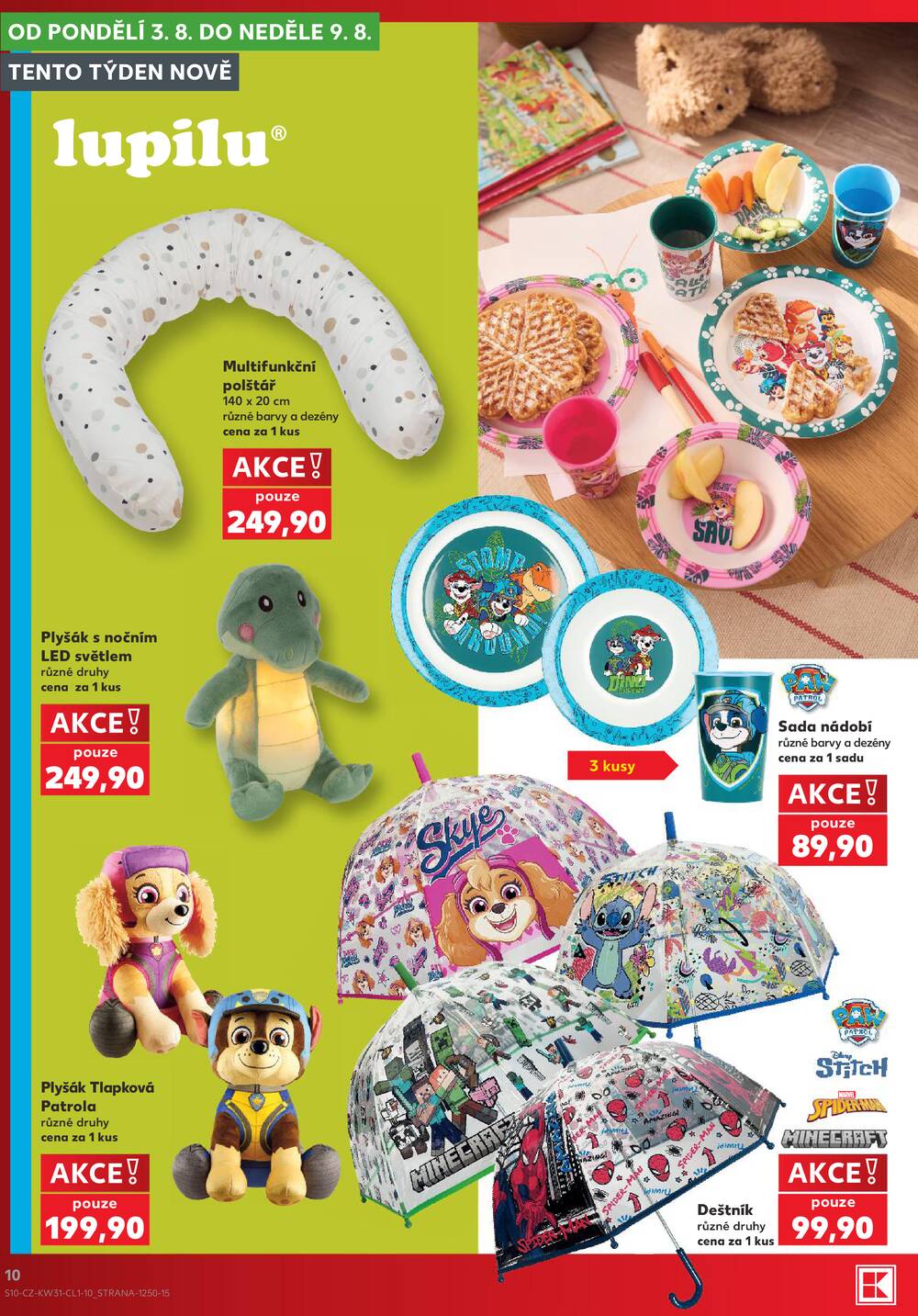 Leták Kaufland - Kaufland  -Spotřební zboží -  29.7.-4.8.2026 - strana 10