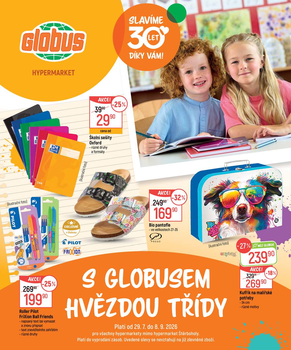 Leták Globus - Akční leták Globus 29.7. - 8.9.2026 - Globus Chotíkov u Plzně - strana 1 Leták Globus - Akční leták Globus 29.7. - 8.9.2026 - Globus Chotíkov u Plzně - strana 1