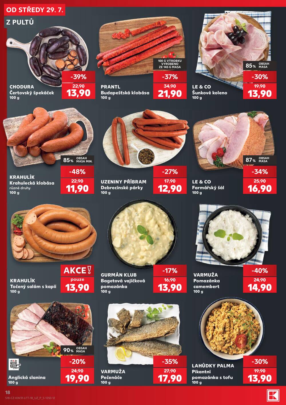 Leták Kaufland - Kaufland 29.7. - 4.8. - Kaufland - Praha 3 (Jarov) - strana 18 Leták Kaufland - Kaufland 29.7. - 4.8. - Kaufland - Praha 3 (Jarov) - strana 18