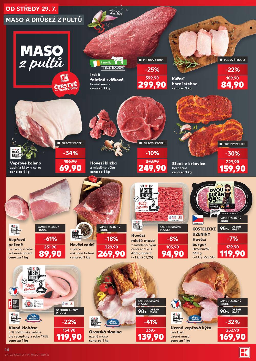 Leták Kaufland - Kaufland 29.7. - 4.8. - Kaufland - Rokycany - strana 14 Leták Kaufland - Kaufland 29.7. - 4.8. - Kaufland - Rokycany - strana 14
