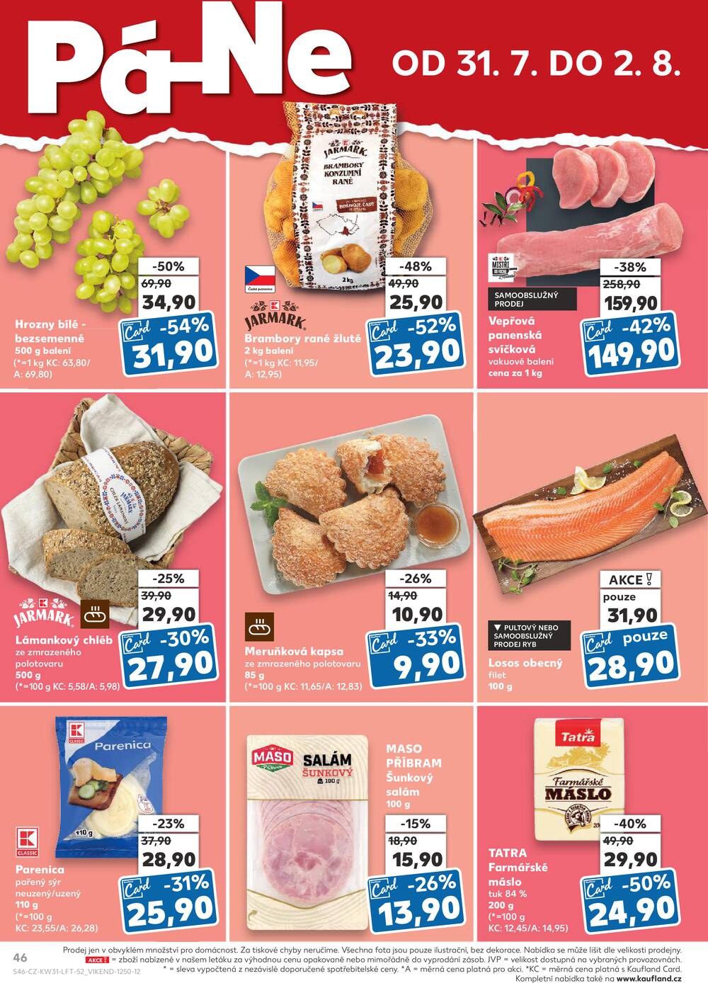 Leták Kaufland - Kaufland 29.7. - 4.8. - Kaufland - Chrudim - strana 46