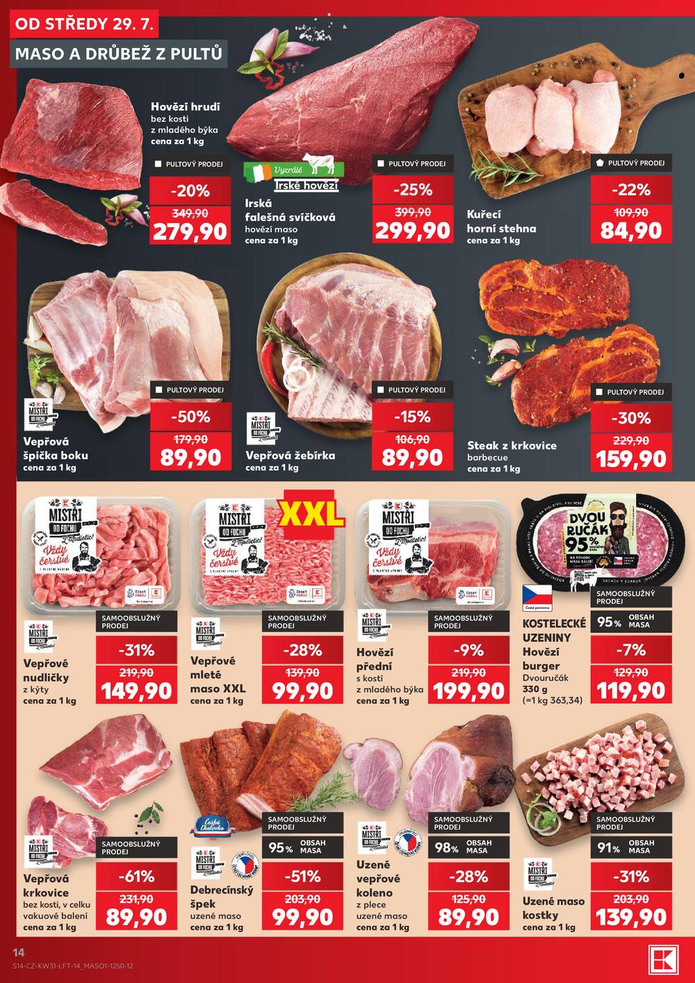 Kaufland 29.7. - 4.8. - Kaufland - Jablonec nad Nisou (Jateční)