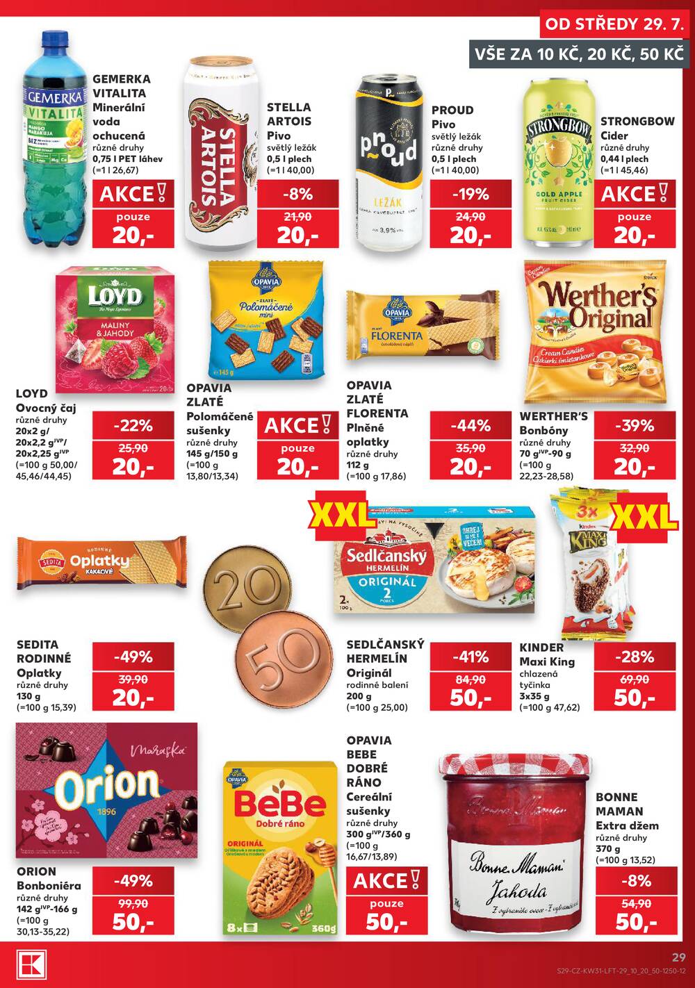 Kaufland 29.7. - 4.8. - Kaufland - Rakovník (ul. Luženská)