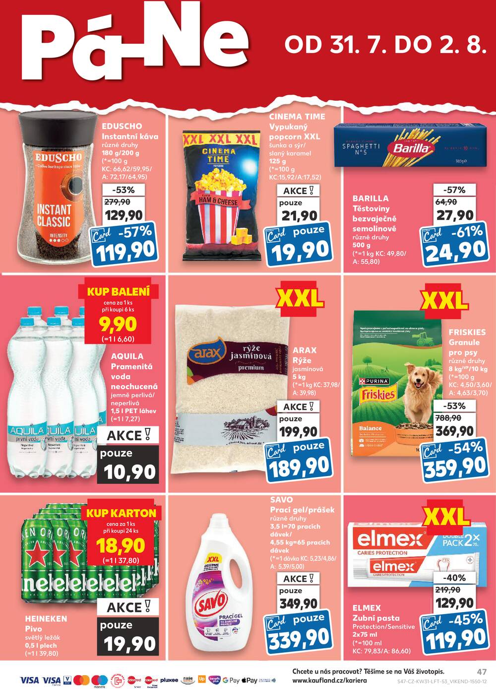 Kaufland 29.7. - 4.8. - Kaufland - Pelhřimov