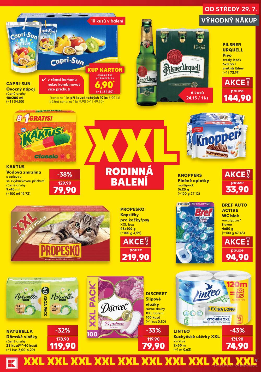 Leták Kaufland - Kaufland 29.7. - 4.8. - Kaufland - Brno - Slatina - strana 9 Leták Kaufland - Kaufland 29.7. - 4.8. - Kaufland - Brno - Slatina - strana 9
