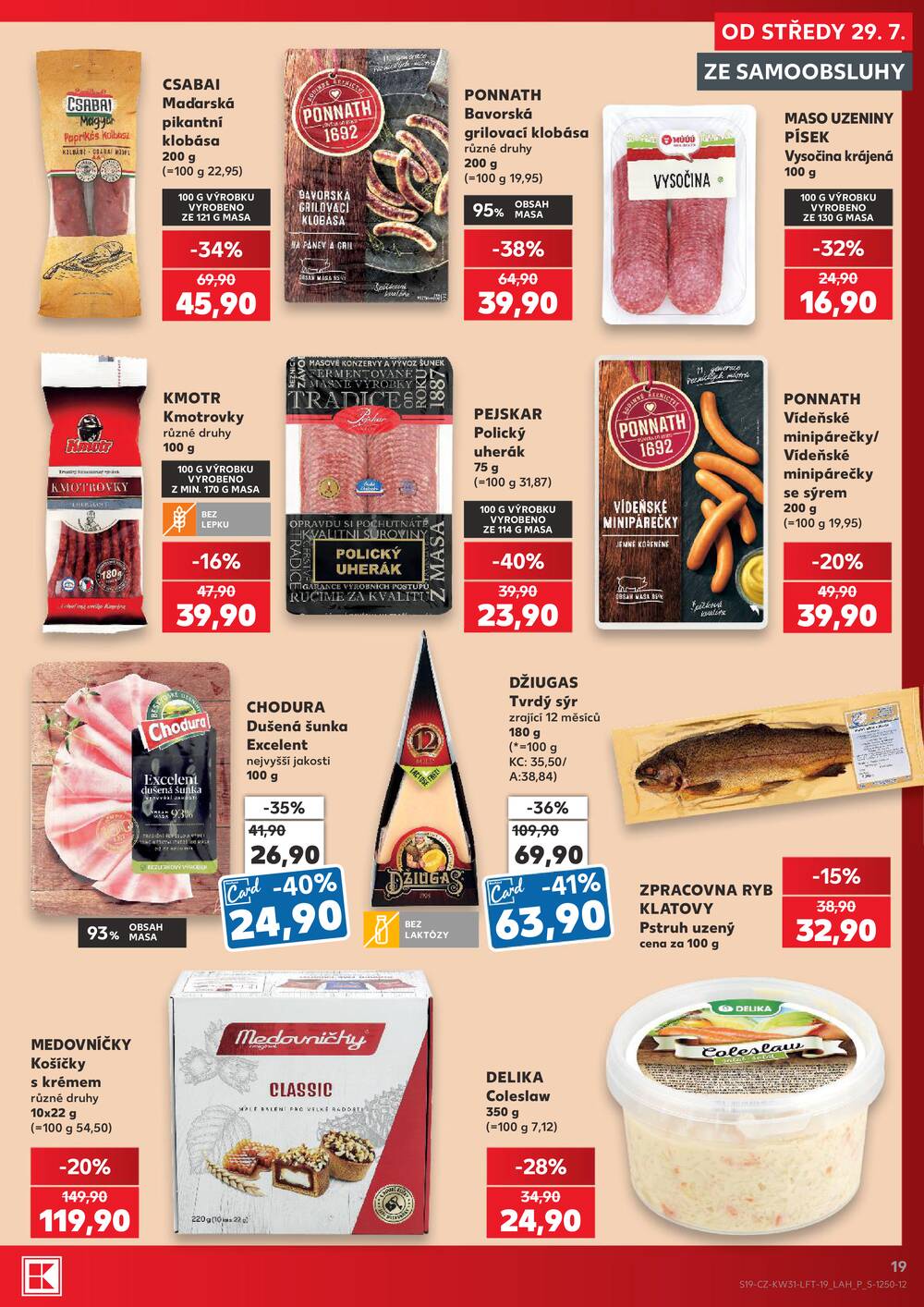 Kaufland 29.7. - 4.8. - Kaufland - Opava - Předměstí